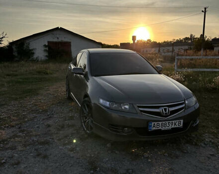Хонда Аккорд 2007 в Виннице на Automoto.ua Серый Хонда Аккорд, объемом двигателя 2.4 л и пробегом 260 тыс. км за 6900 $, фото 1 на Automoto.ua