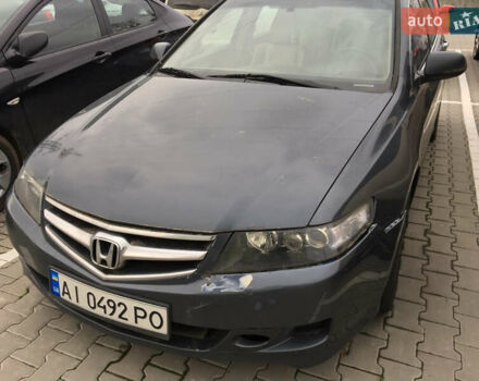 Серый Хонда Аккорд, объемом двигателя 2.35 л и пробегом 230 тыс. км за 6100 $, фото 1 на Automoto.ua