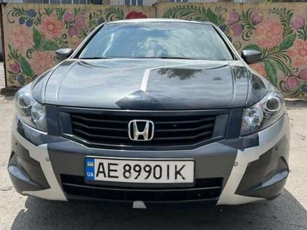 Серый Хонда Аккорд, объемом двигателя 2.4 л и пробегом 268 тыс. км за 8700 $, фото 1 на Automoto.ua