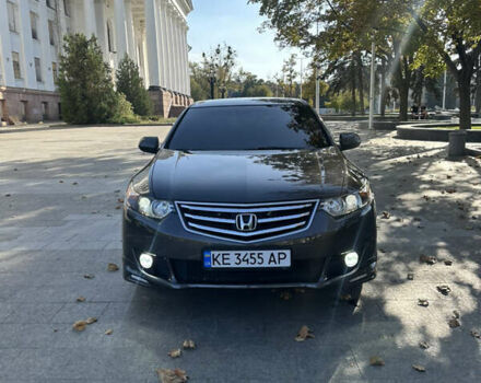 Серый Хонда Аккорд, объемом двигателя 2.4 л и пробегом 163 тыс. км за 10500 $, фото 1 на Automoto.ua