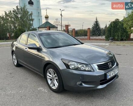 Серый Хонда Аккорд, объемом двигателя 2.35 л и пробегом 255 тыс. км за 9700 $, фото 1 на Automoto.ua
