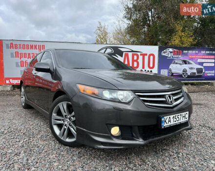 Серый Хонда Аккорд, объемом двигателя 2.35 л и пробегом 219 тыс. км за 8500 $, фото 1 на Automoto.ua