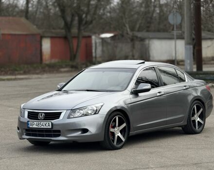 Серый Хонда Аккорд, объемом двигателя 2.4 л и пробегом 208 тыс. км за 8500 $, фото 1 на Automoto.ua