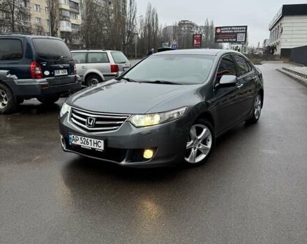 Серый Хонда Аккорд, объемом двигателя 2.4 л и пробегом 220 тыс. км за 9800 $, фото 1 на Automoto.ua