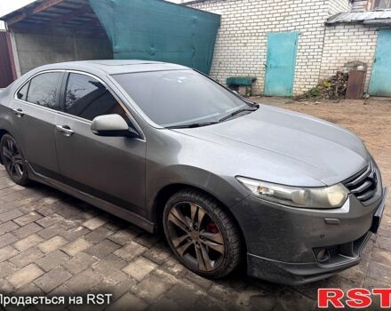 Серый Хонда Аккорд, объемом двигателя 2.4 л и пробегом 280 тыс. км за 8000 $, фото 1 на Automoto.ua