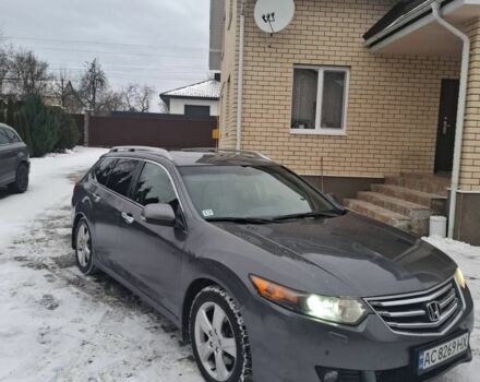 Серый Хонда Аккорд, объемом двигателя 2.4 л и пробегом 265 тыс. км за 4500 $, фото 1 на Automoto.ua