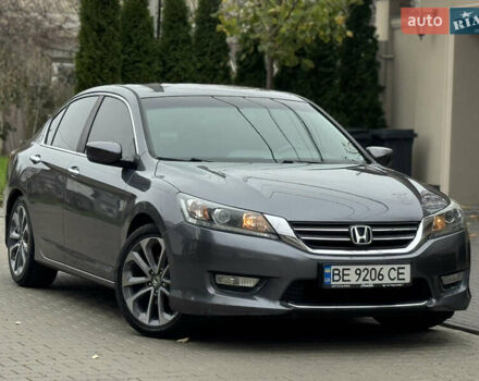 Серый Хонда Аккорд, объемом двигателя 2.4 л и пробегом 160 тыс. км за 11200 $, фото 1 на Automoto.ua