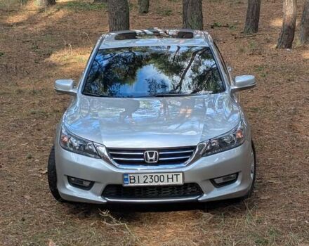 Серый Хонда Аккорд, объемом двигателя 3.47 л и пробегом 223 тыс. км за 17000 $, фото 1 на Automoto.ua