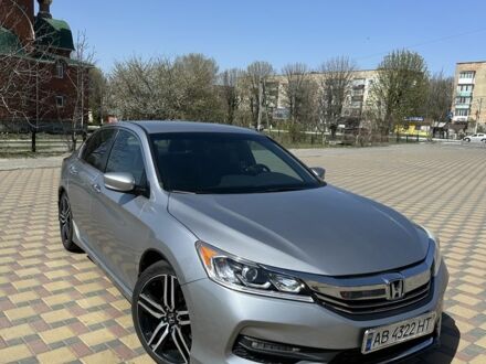 Серый Хонда Аккорд, объемом двигателя 2.4 л и пробегом 158 тыс. км за 13500 $, фото 1 на Automoto.ua