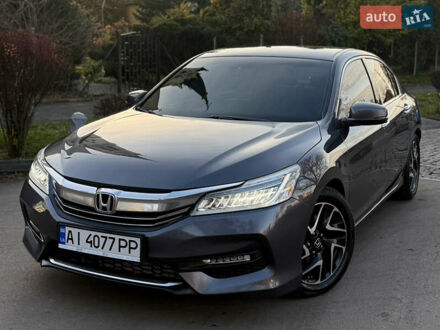 Серый Хонда Аккорд, объемом двигателя 2.35 л и пробегом 117 тыс. км за 17500 $, фото 1 на Automoto.ua