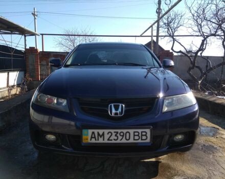 Синій Хонда Аккорд, об'ємом двигуна 2 л та пробігом 220 тис. км за 7200 $, фото 1 на Automoto.ua