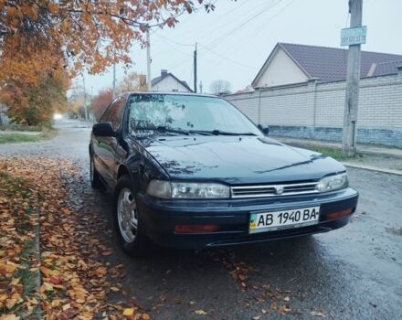 Синий Хонда Аккорд, объемом двигателя 2 л и пробегом 233 тыс. км за 2350 $, фото 1 на Automoto.ua