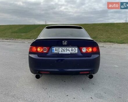 Синий Хонда Аккорд, объемом двигателя 2.4 л и пробегом 338 тыс. км за 5700 $, фото 8 на Automoto.ua