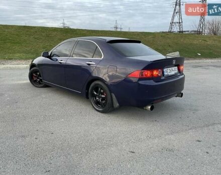 Синий Хонда Аккорд, объемом двигателя 2.4 л и пробегом 338 тыс. км за 5700 $, фото 7 на Automoto.ua