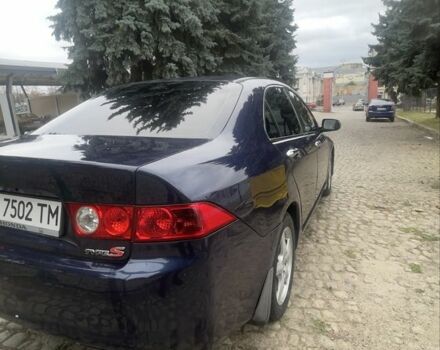 Синий Хонда Аккорд, объемом двигателя 2.4 л и пробегом 216 тыс. км за 6300 $, фото 2 на Automoto.ua