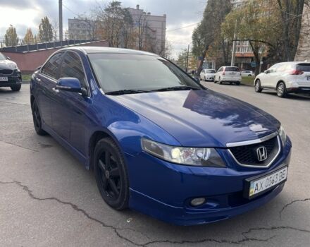 Синий Хонда Аккорд, объемом двигателя 2.4 л и пробегом 380 тыс. км за 4850 $, фото 2 на Automoto.ua