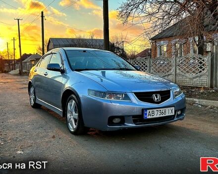 Синий Хонда Аккорд, объемом двигателя 2.4 л и пробегом 358 тыс. км за 5494 $, фото 3 на Automoto.ua