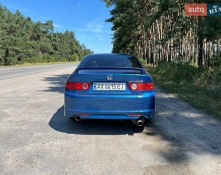 Синий Хонда Аккорд, объемом двигателя 2.4 л и пробегом 275 тыс. км за 6000 $, фото 4 на Automoto.ua