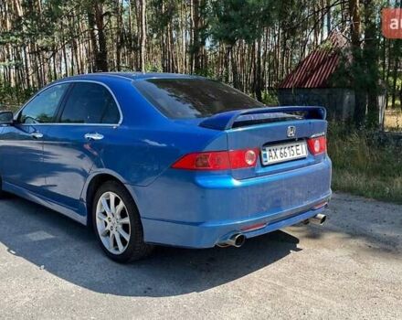Синий Хонда Аккорд, объемом двигателя 2.4 л и пробегом 275 тыс. км за 6000 $, фото 2 на Automoto.ua