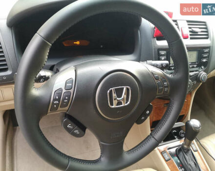 Синий Хонда Аккорд, объемом двигателя 2.4 л и пробегом 253 тыс. км за 7300 $, фото 16 на Automoto.ua