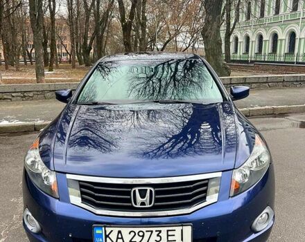 Синий Хонда Аккорд, объемом двигателя 2.4 л и пробегом 305 тыс. км за 6500 $, фото 4 на Automoto.ua