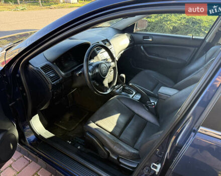 Синий Хонда Аккорд, объемом двигателя 2.35 л и пробегом 229 тыс. км за 7400 $, фото 9 на Automoto.ua