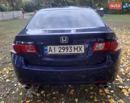 Синий Хонда Аккорд, объемом двигателя 2.35 л и пробегом 297 тыс. км за 8800 $, фото 3 на Automoto.ua