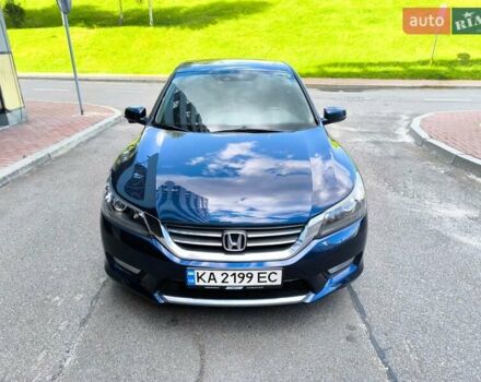 Синий Хонда Аккорд, объемом двигателя 2.4 л и пробегом 167 тыс. км за 11500 $, фото 2 на Automoto.ua