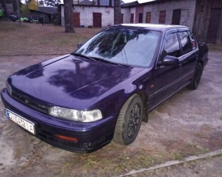 Синий Хонда Аккорд, объемом двигателя 2 л и пробегом 200 тыс. км за 1600 $, фото 4 на Automoto.ua