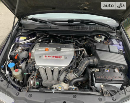 Синий Хонда Аккорд, объемом двигателя 2.4 л и пробегом 274 тыс. км за 4500 $, фото 35 на Automoto.ua