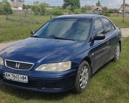 Синий Хонда Аккорд, объемом двигателя 1.9 л и пробегом 398 тыс. км за 3500 $, фото 1 на Automoto.ua