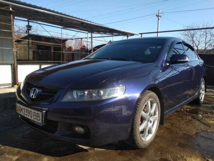 Синій Хонда Аккорд, об'ємом двигуна 2 л та пробігом 220 тис. км за 7200 $, фото 1 на Automoto.ua