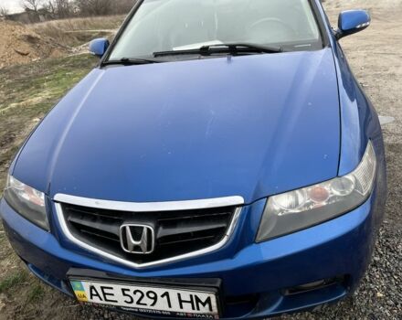 Синий Хонда Аккорд, объемом двигателя 2.4 л и пробегом 310 тыс. км за 5100 $, фото 1 на Automoto.ua