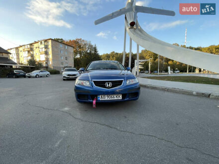 Хонда Аккорд 2003 в Виннице на Automoto.ua Синий Хонда Аккорд, объемом двигателя 2 л и пробегом 186 тыс. км за 6950 $, фото 1 на Automoto.ua