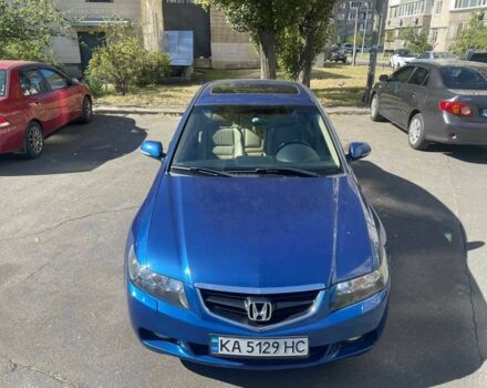 Синий Хонда Аккорд, объемом двигателя 2.4 л и пробегом 183 тыс. км за 6300 $, фото 1 на Automoto.ua