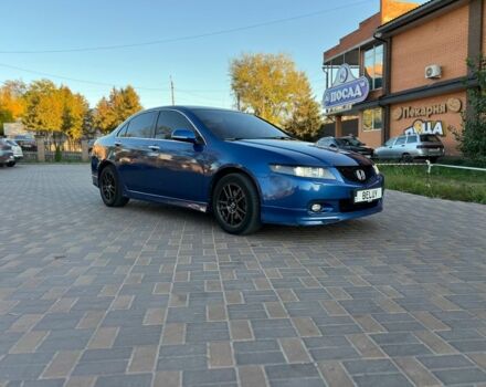 Синий Хонда Аккорд, объемом двигателя 2.4 л и пробегом 290 тыс. км за 6000 $, фото 1 на Automoto.ua