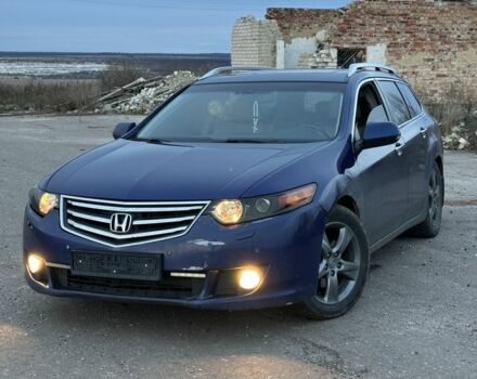 Синий Хонда Аккорд, объемом двигателя 2.2 л и пробегом 210 тыс. км за 3800 $, фото 1 на Automoto.ua