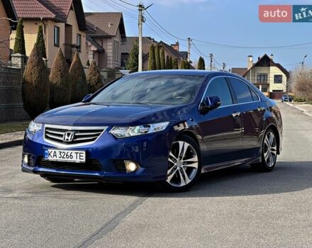 Синий Хонда Аккорд, объемом двигателя 2.4 л и пробегом 168 тыс. км за 12950 $, фото 1 на Automoto.ua
