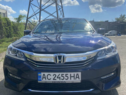 Синий Хонда Аккорд, объемом двигателя 2.4 л и пробегом 101 тыс. км за 15800 $, фото 1 на Automoto.ua