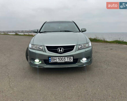 Зеленый Хонда Аккорд, объемом двигателя 2.36 л и пробегом 229 тыс. км за 5800 $, фото 5 на Automoto.ua