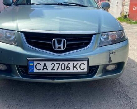 Зеленый Хонда Аккорд, объемом двигателя 2.4 л и пробегом 418 тыс. км за 5000 $, фото 5 на Automoto.ua