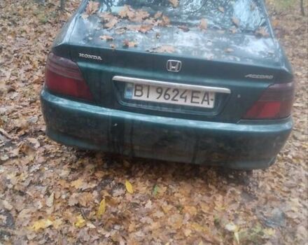 Хонда Аккорд 2002 в Полтаве на Automoto.ua Зеленый Хонда Аккорд, объемом двигателя 2 л и пробегом 480 тыс. км за 1500 $, фото 1 на Automoto.ua