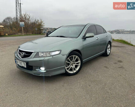 Зеленый Хонда Аккорд, объемом двигателя 2.36 л и пробегом 229 тыс. км за 5800 $, фото 1 на Automoto.ua