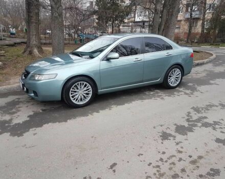 Зеленый Хонда Аккорд, объемом двигателя 2 л и пробегом 270 тыс. км за 6000 $, фото 1 на Automoto.ua