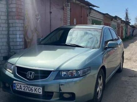 Зеленый Хонда Аккорд, объемом двигателя 2.4 л и пробегом 418 тыс. км за 5000 $, фото 1 на Automoto.ua