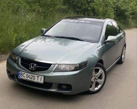 Зеленый Хонда Аккорд, объемом двигателя 2.4 л и пробегом 364 тыс. км за 6200 $, фото 1 на Automoto.ua