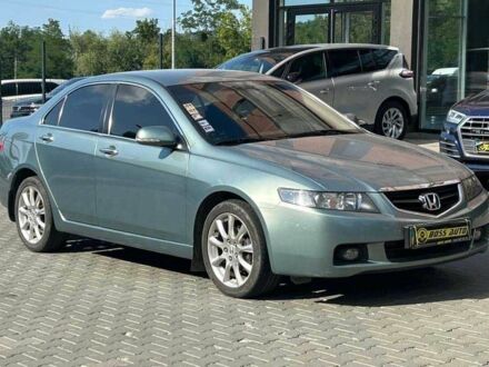 Хонда Аккорд 2004 в Черновцах на Automoto.ua Зеленый Хонда Аккорд, объемом двигателя 2 л и пробегом 154 тыс. км за 7500 $, фото 1 на Automoto.ua