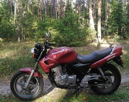 Красный Хонда CB 500, объемом двигателя 0.5 л и пробегом 25 тыс. км за 2500 $, фото 4 на Automoto.ua