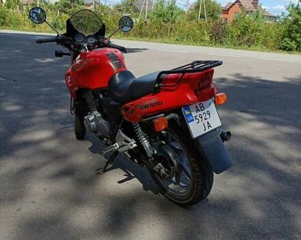 Червоний Хонда CB 500, об'ємом двигуна 0.5 л та пробігом 76 тис. км за 2500 $, фото 6 на Automoto.ua