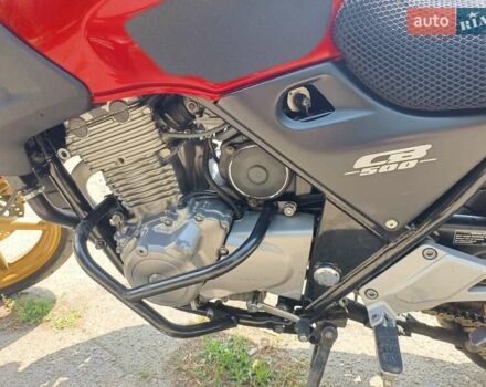 Червоний Хонда CB 500, об'ємом двигуна 0.5 л та пробігом 38 тис. км за 2700 $, фото 4 на Automoto.ua